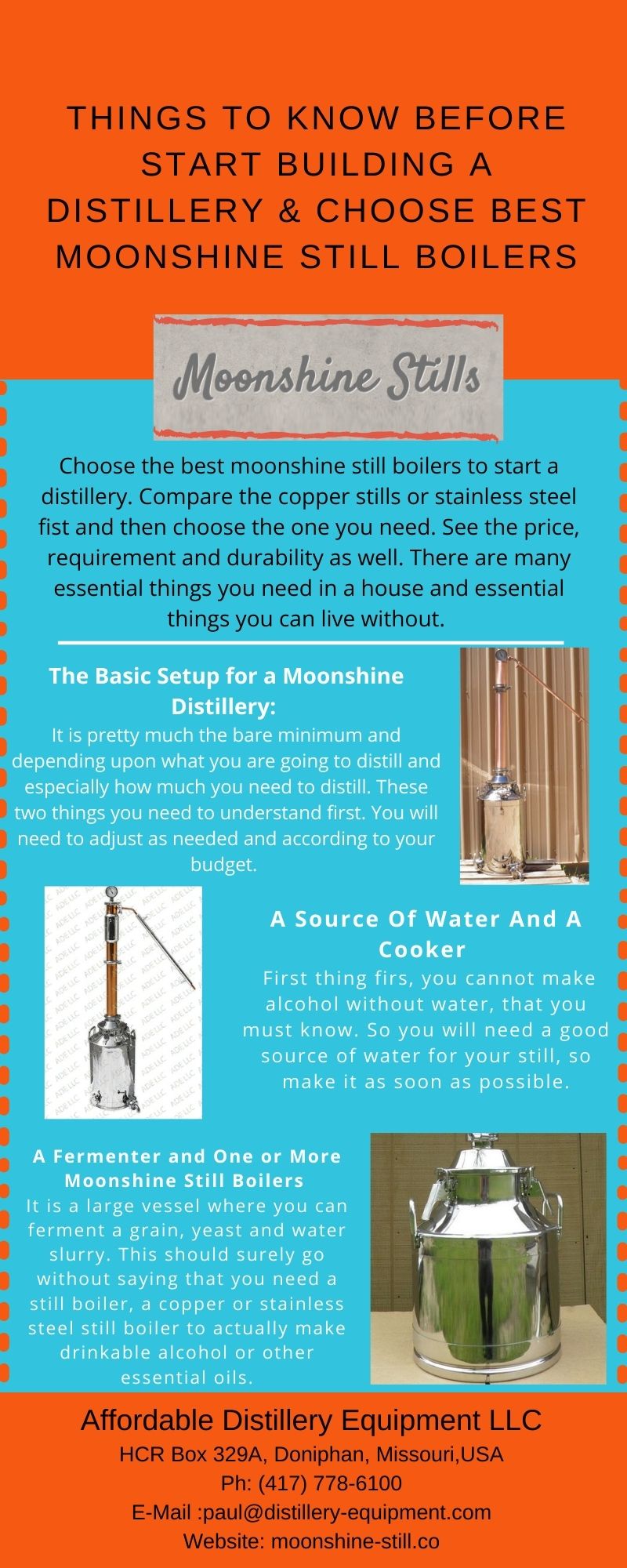 Things to Know Before Start Building a Distillery & Choose Best Moonshine Still Boilers.jpg  by moonshinestill
