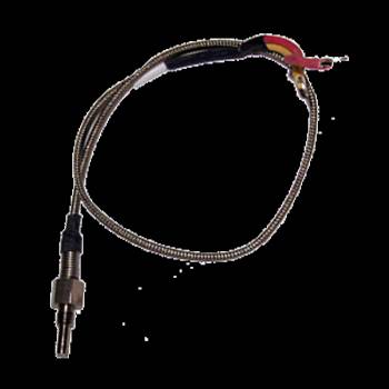 The Carburetor Temperature Probe (CRB) probe, is installed in the Carburetor throat. A pre-drilled 1/8 NPT port is available from the Plane manufacturer. The CRB probe has a captive 3/8-24 boss that is screwed into the carburetor throat.