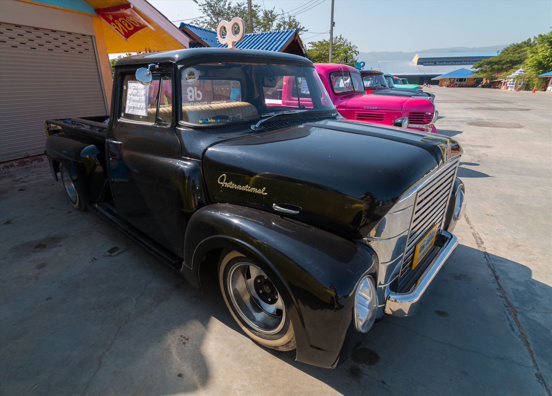 1957  INTERNATIONAL A110 SHORT BED STEPSIDE PICK UP TRUCK  by AnnetteJohnsonPhotography