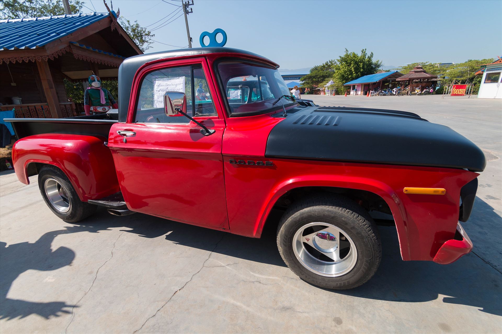 1967 vintage dodge pickup truck  by AnnetteJohnsonPhotography