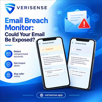 Email Breach Monitor: Could Your Email Be Exposed? - Use an Email Breach Monitor to check whether your email appears in new data breaches. Discover potential exposure and practical next steps with VeriSense.\t\r\nVisit: https://verisense.app/for-business/\t