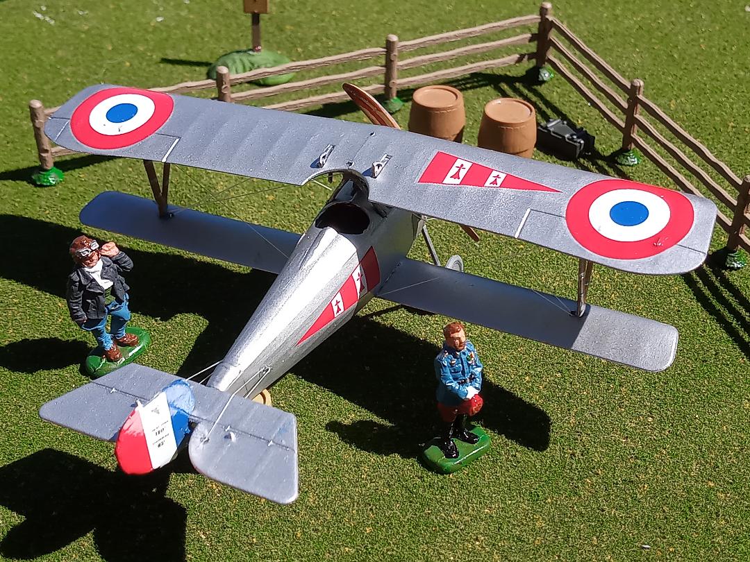  1/72 scale, Roden, Nieuport 24bis, SPA 97,   1/72 scale, Roden, Nieuport 24bis, SPA 97,  by ScottUehl