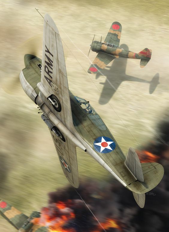 P-40 combat.jpg  by ScottUehl