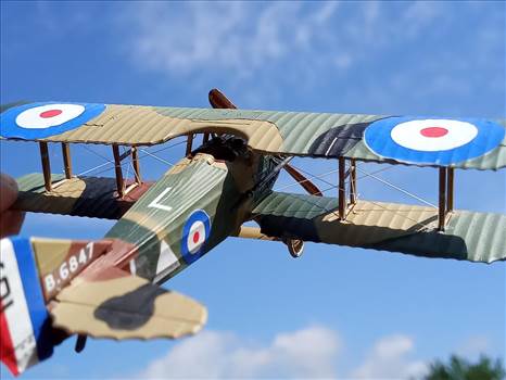  British Spad XIIIC-1, Royal Flying Corps,  No 23 Squadron,  by ScottUehl