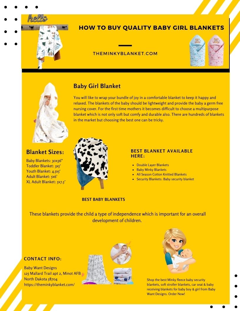How to Buy Quality Baby Girl Blankets.jpg  by BabyWantDesigns