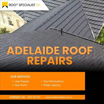 Adelaide roof repairs - Extend your roof lifespan with the industry’s best Adelaide roof repairs offered by Roof Specialist SA. We are all well-known for offering superior-quality roof repairs and maintenance at the best prices. Visit: https://www.roofspecialistsa.com.au/