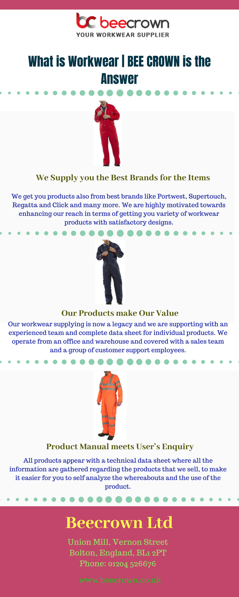 What is Workwear _ BEE CROWN is the Answer.jpg Are you confused about what is workwear or where you should buy them from! Then you have come to the right place with every explanation to that. For more details, visit this link: https://bit.ly/2Pvxu8C by Beecrown