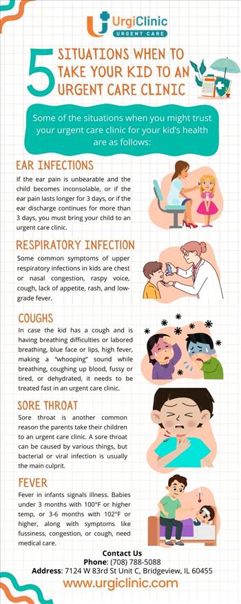 5 Situations When to Take Your Kid to an Urgent Care Clinic.jpg by UrgiClinicUrgentCare