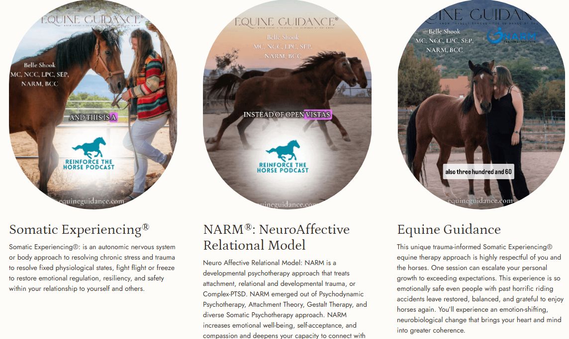 Equine Guidance Photo Infos service@equineguidance.com
+1 928-301-7688
Sedona Verde Valley
https://equineguidance.com/therapies/ by katelynmseng