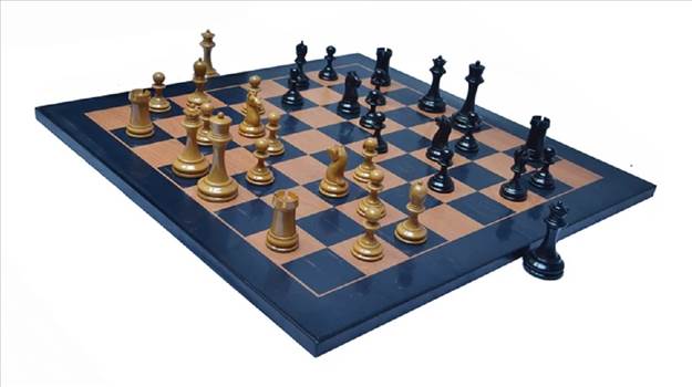 04-Best Hand Carved Wooden Chess Set.jpg by stauntoncastleonline