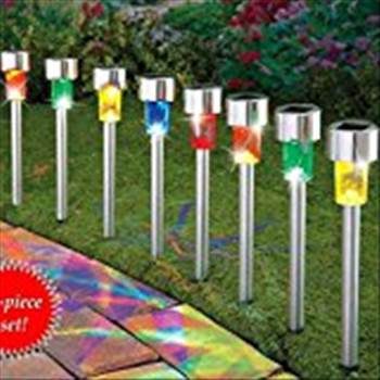 Solar Garden Lights Outdoor Decorations Mosaic Home Decor Stakes Yard Decorative Stake Light Deal of The Day Prime Today Sogrand Warm White LED Bright Waterproof Lantern For Outside Landscape Patio