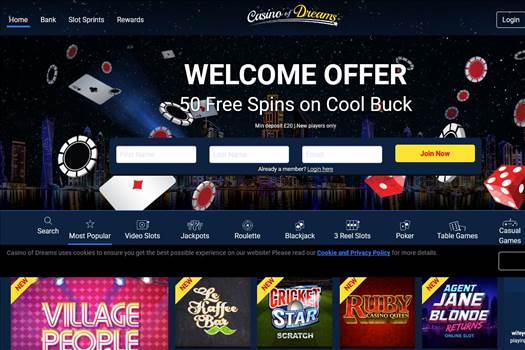 Launched in 2016, Casino of Dreams. Casino of Dreams holds the necessary license from the UKGC to be operating in the UK.

Visit here:- https://slots-review.com/business/casino-of-dreams/