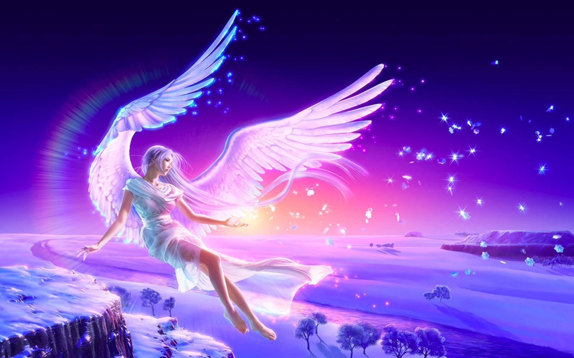 imagen angel-blonde-girl-anime-wings-flying-winter-snow - Copy (2).jpg  by Sekai
