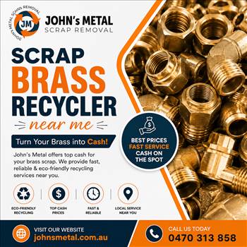 Scrap brass recycler near me by johnmetal