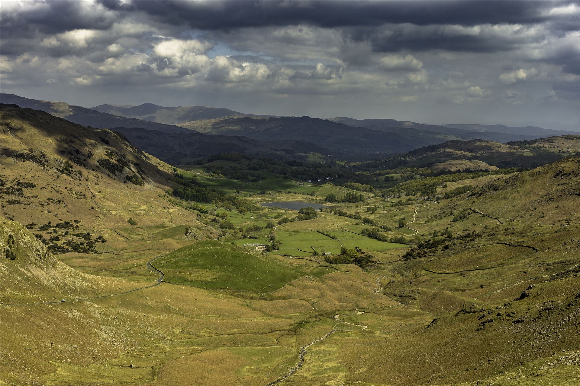 Wrynose Pass Wrynose pass in lake district by David Morton Photography
