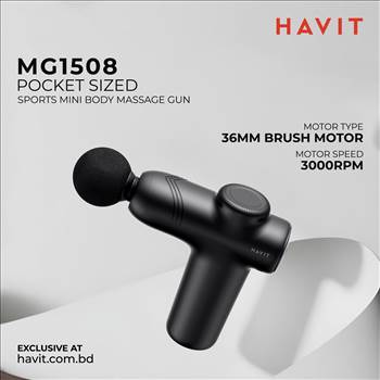 HAVIT MG1508 – Pocket-Sized Sports Mini Massage Gun.jpg by havitbd