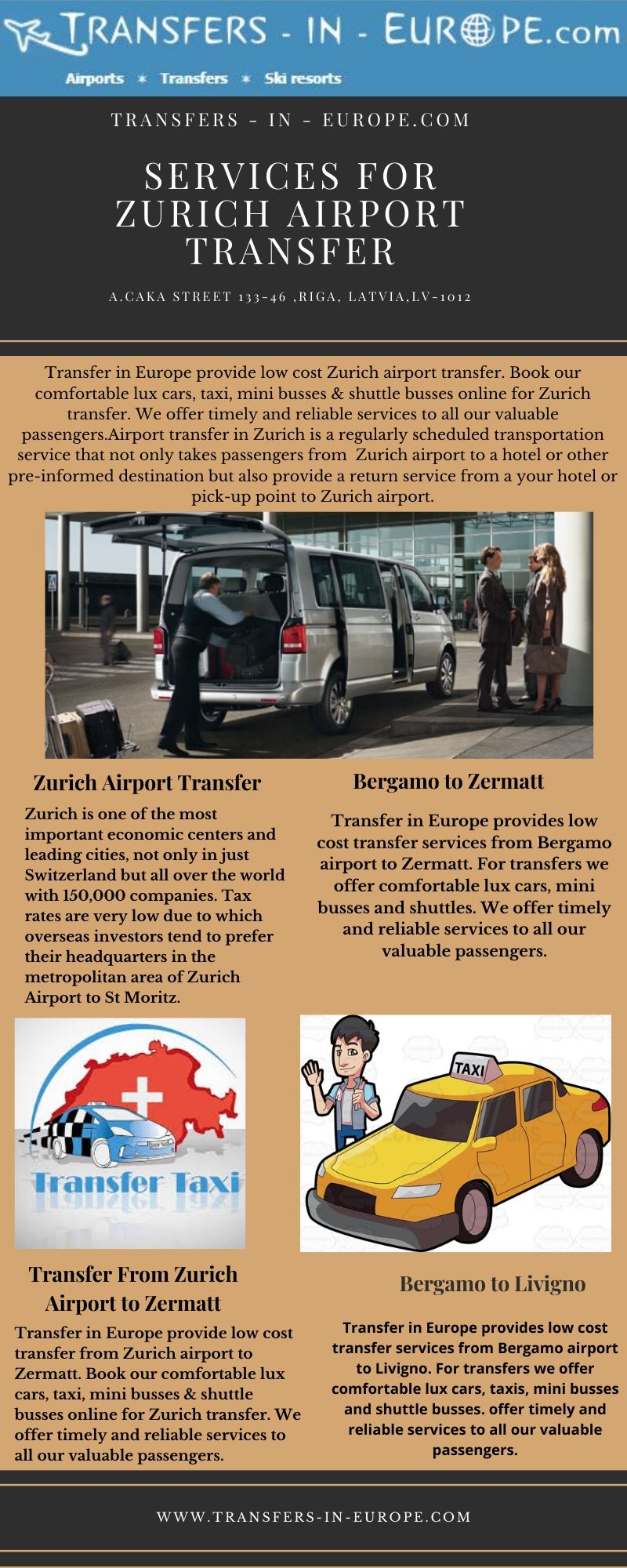 Services for Zurich Airport Transfer.jpg  by transfersineurope