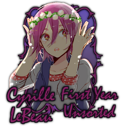 Cyrille1stYearUnsorted.png  by Charbonne