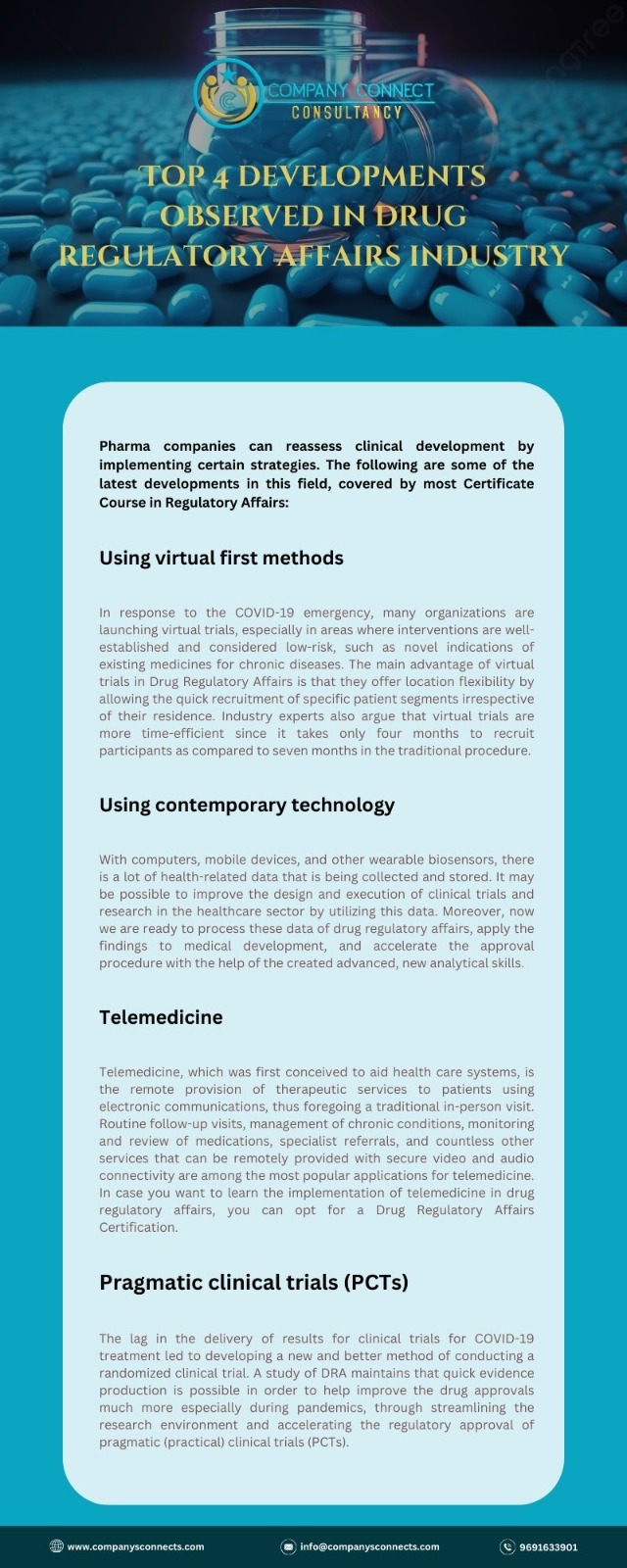 Top 4 developments observed in drug regulatory affairs industry.jpg  by companysconnects