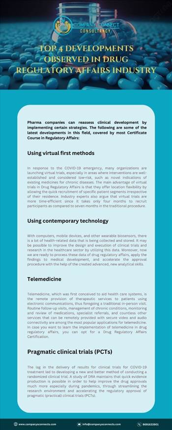 Top 4 developments observed in drug regulatory affairs industry.jpg by companysconnects