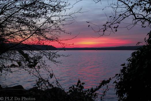 SUNRISE OVER THE POTOMAC - Sunrise over the Potomac in the fall.