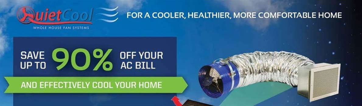 Cooler and Effective QuietCool whole house fan  by wholehousefan