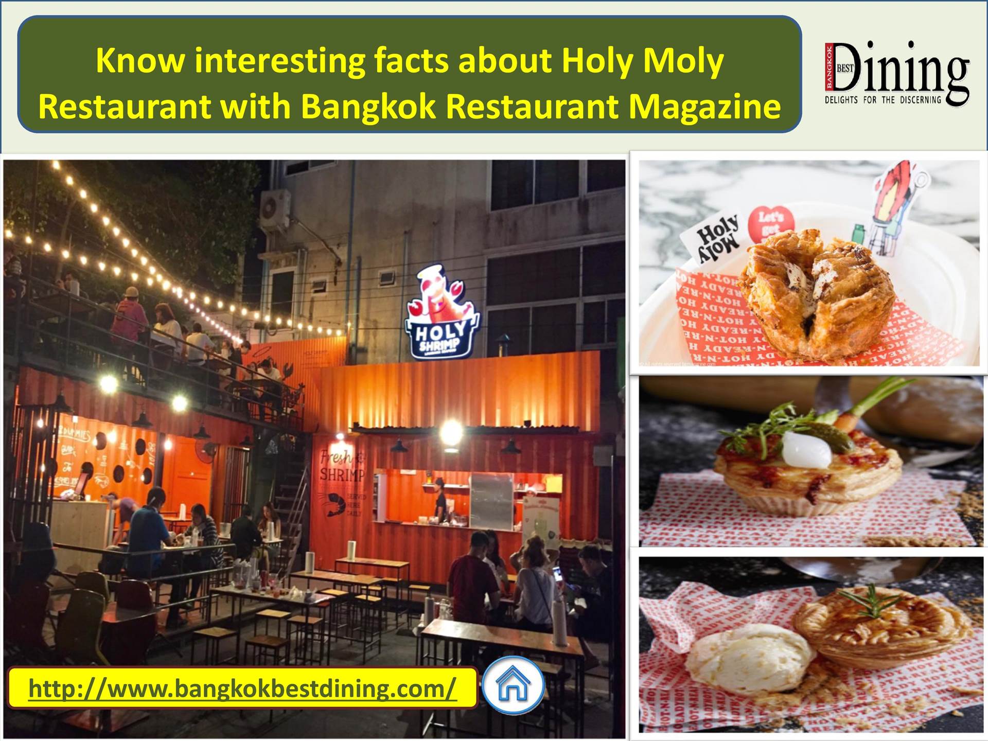 Know interesting facts about Holy Moly Restaurant with Bangkok Restaurant Magazine Know interesting facts about Holy Moly Restaurant with Bangkok Restaurant Magazine by bangkokbestdining