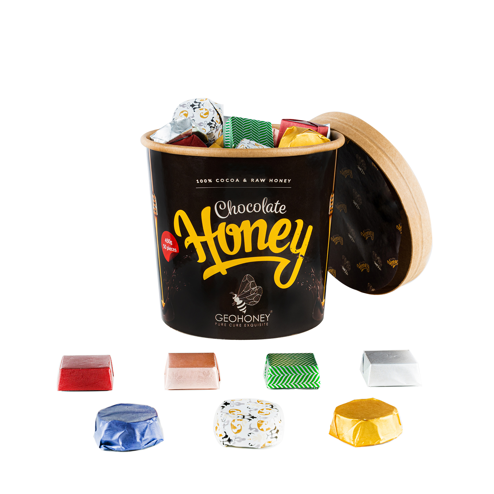 Dark Honey Chocolate – World Best Honey-450gm-50pcs.jpg  by geohoney