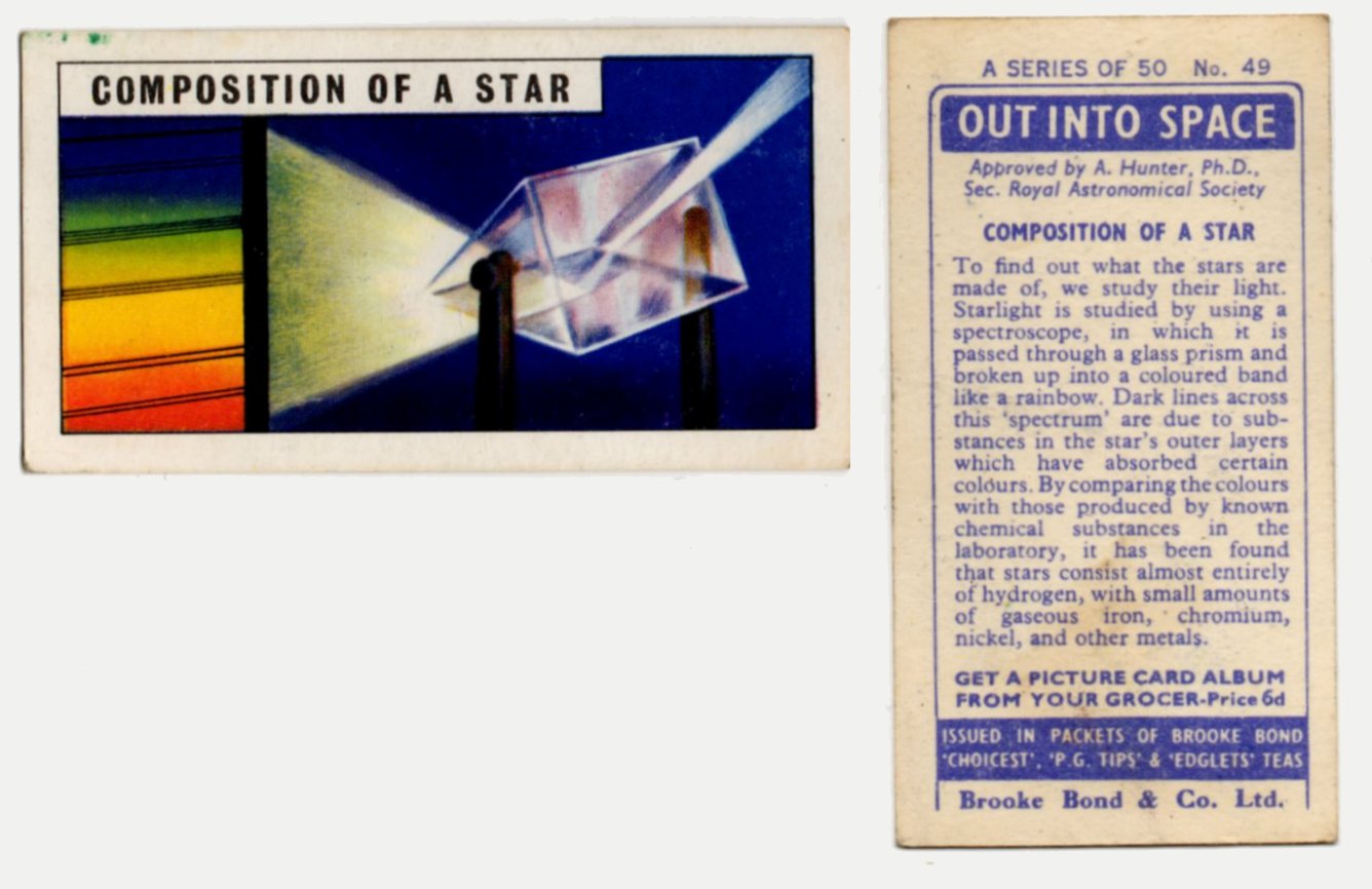 Brooke Bond Out Into Space #49 Compostion Of A Star CC0260.jpg  by whitetaylor