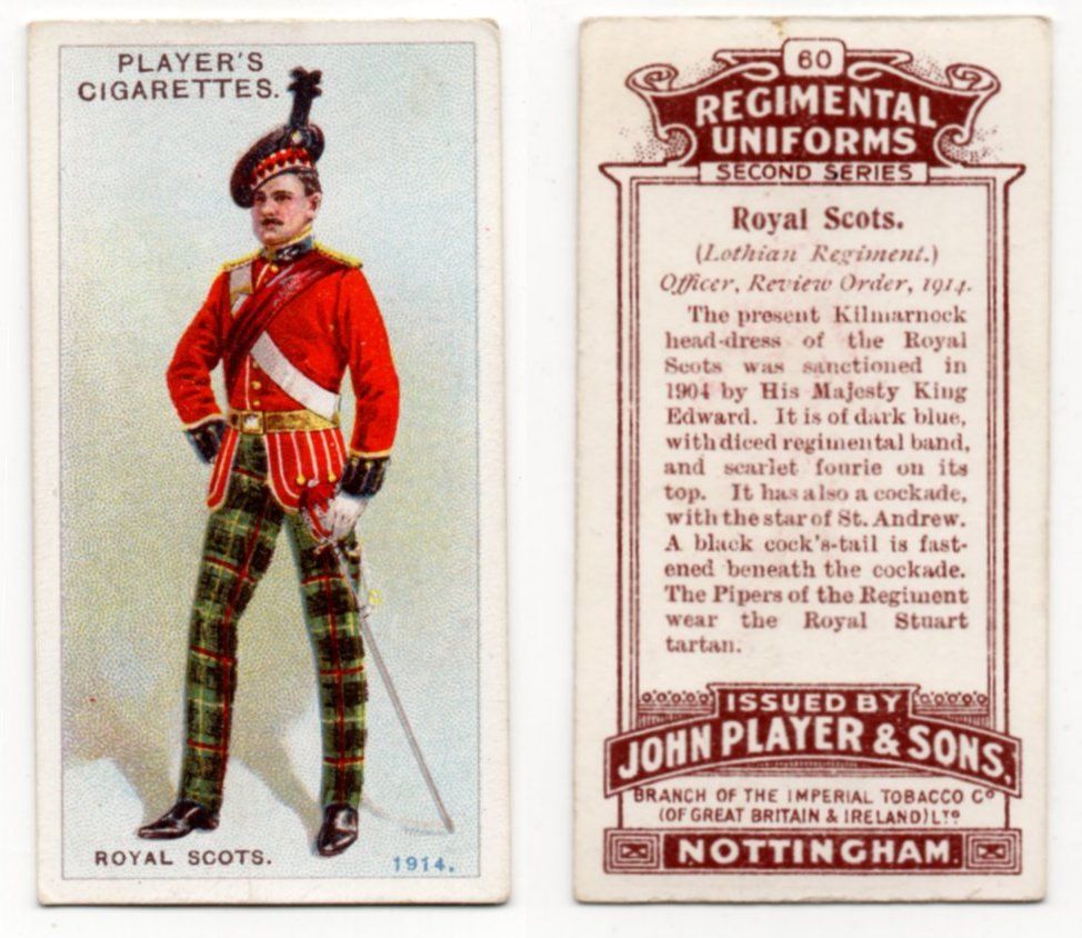 Players Regimental Uniform #60 Royal Scots CC0158.jpg  by whitetaylor