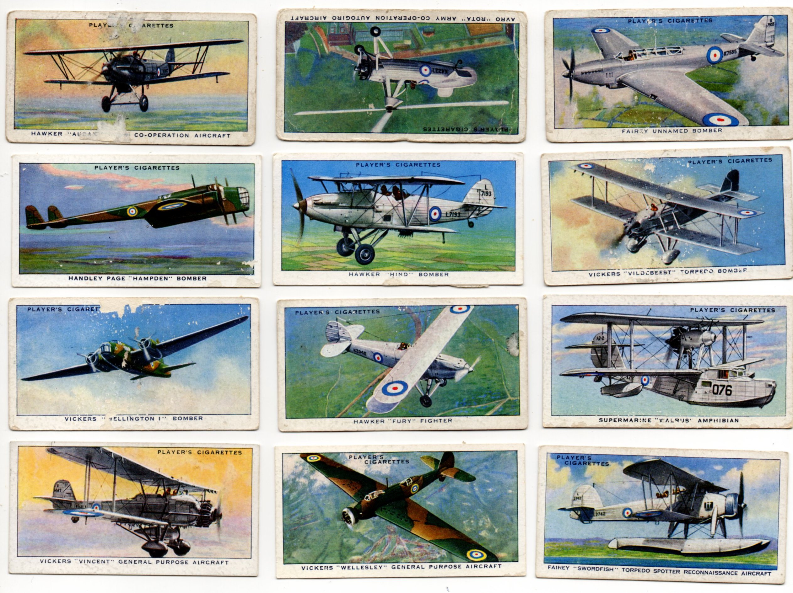 Players Aircraft Of The Royal Airforce Front CC0169.jpg  by whitetaylor
