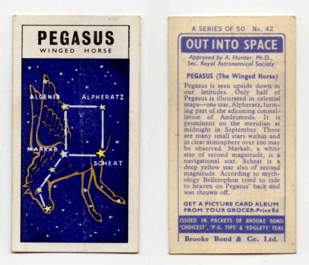 Brooke Bond Out Into Space #42 Pegasus The Winged Horse CC0257.jpg  by whitetaylor