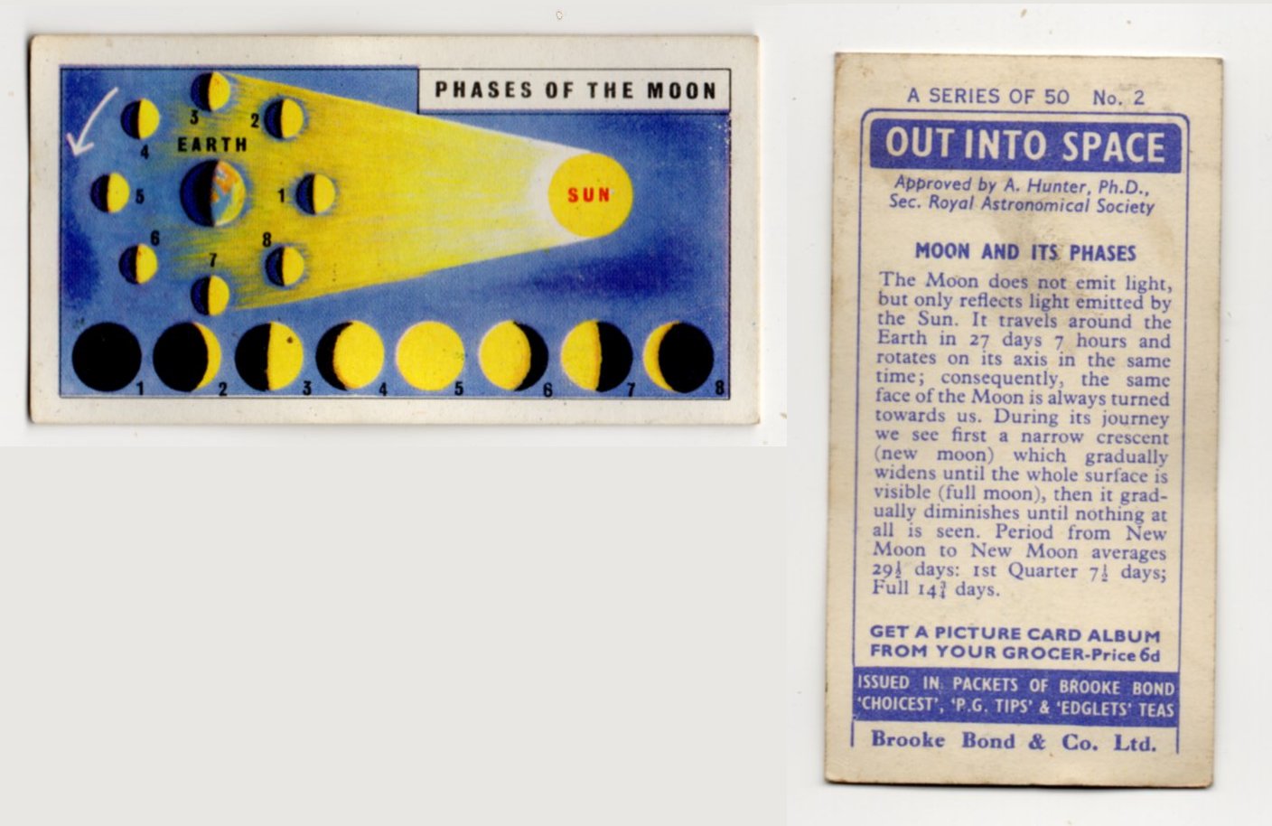 Brooke Bond Out Into Space #02 Moon And Its Phases CC0241.jpg  by whitetaylor