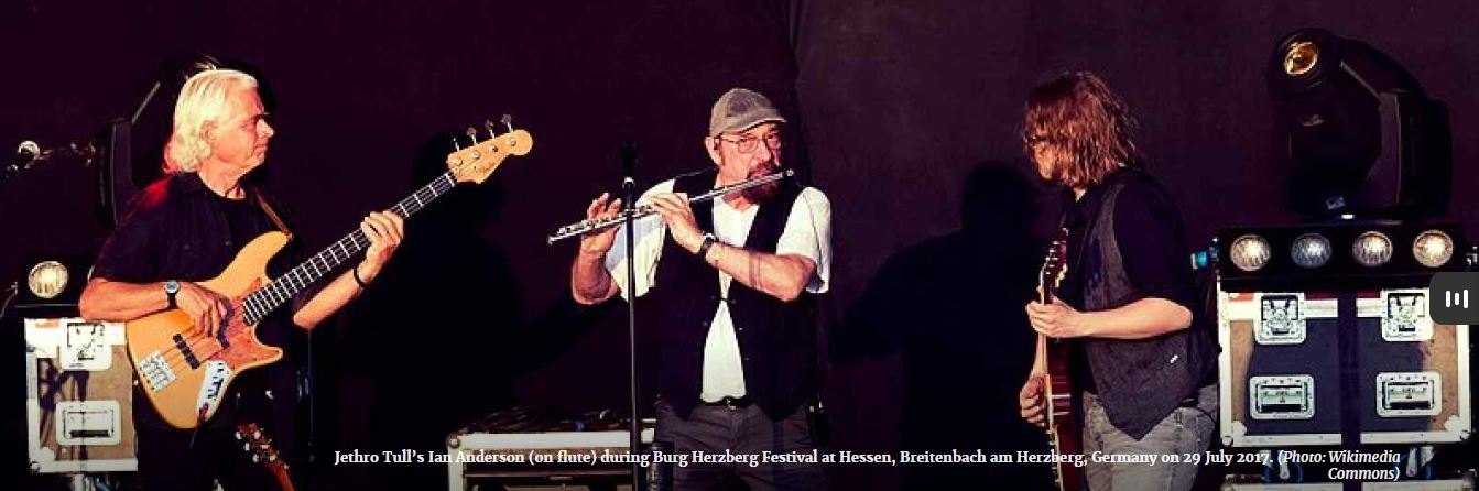 Jethro Tull singer Ian Anderson snubbed party invitation with