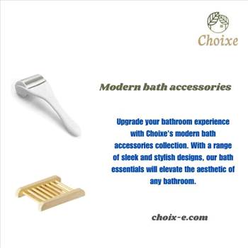 Modern bath accessories by Choixe