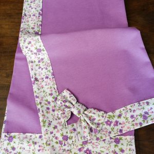 Handmade Tablecloth With Two Bows At The Diagonal Corners.jpg  by Labelle21