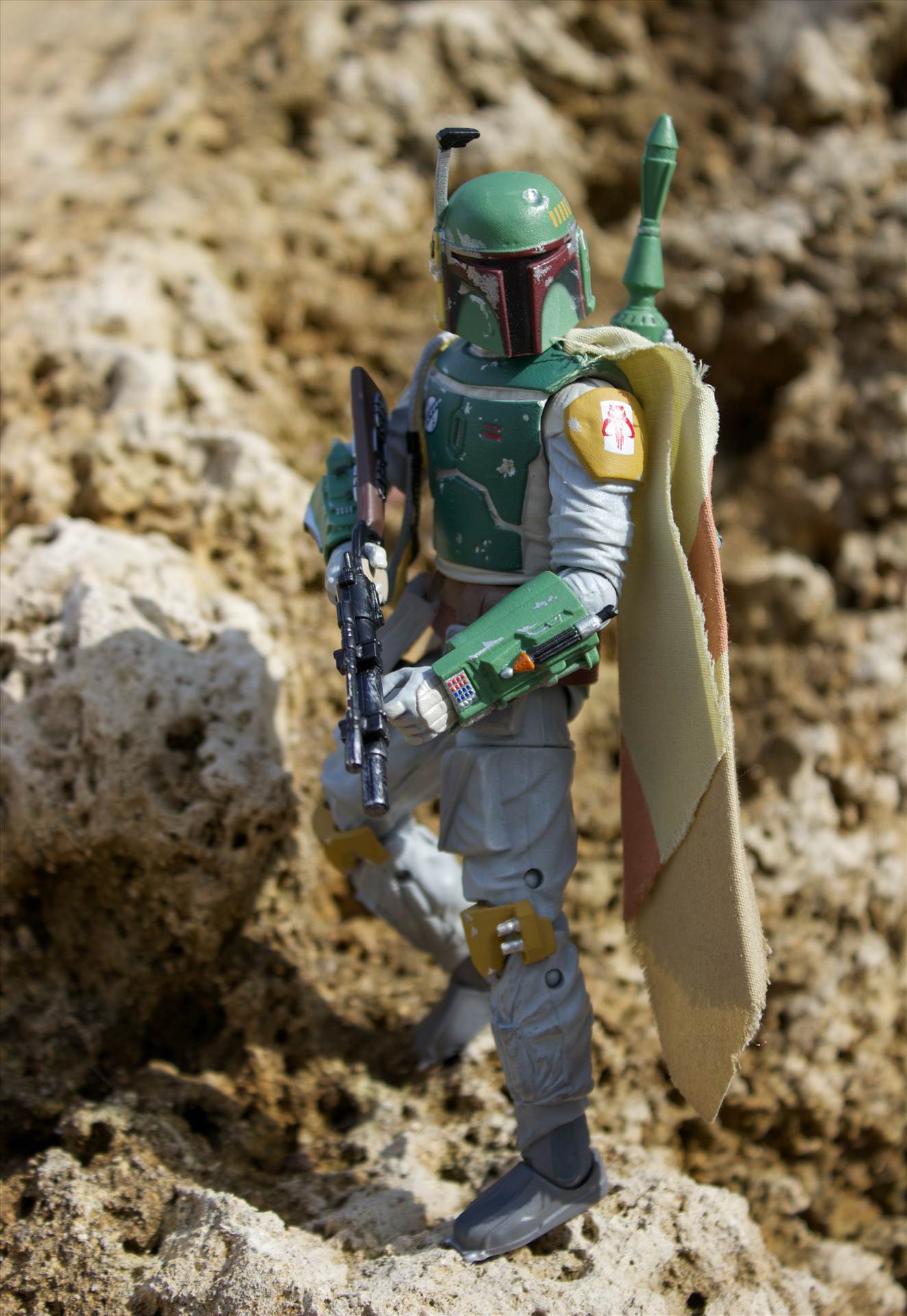 Boba Fett An image I took of one of my Boba Fett action figures by WPC-27