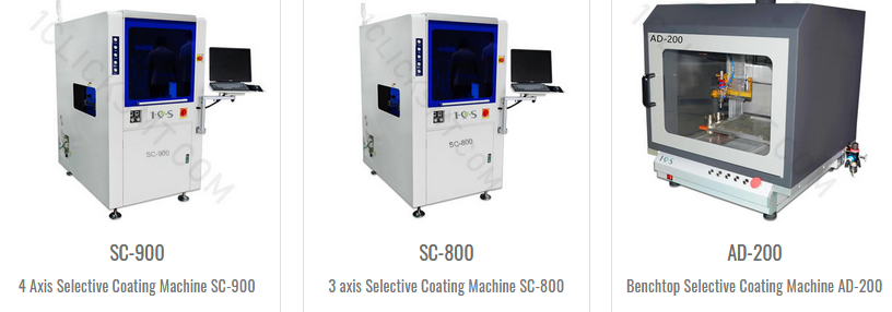 Conformal coating machine Are you looking for conformal coating machine that can be used in a wide range of solutions from low to high viscosity? Yes! Visit 1Click Smt for high standard conformal coating machine. These machines perform high speed liquid agent application to select by 1clicksmtconformal