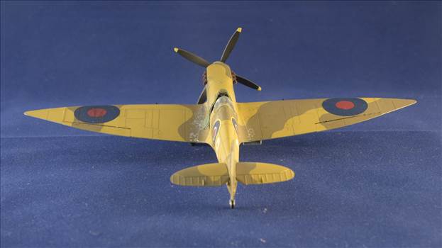 Spitfire mk V BR114 was modified for very high altitude combat against German JU-86 reconnaissance aircraft that could operate at 40000 feet.