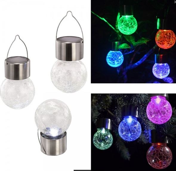 LED Crackle Glass Globe Solar Power Light Color Changing Colorful.jpg  by saysal