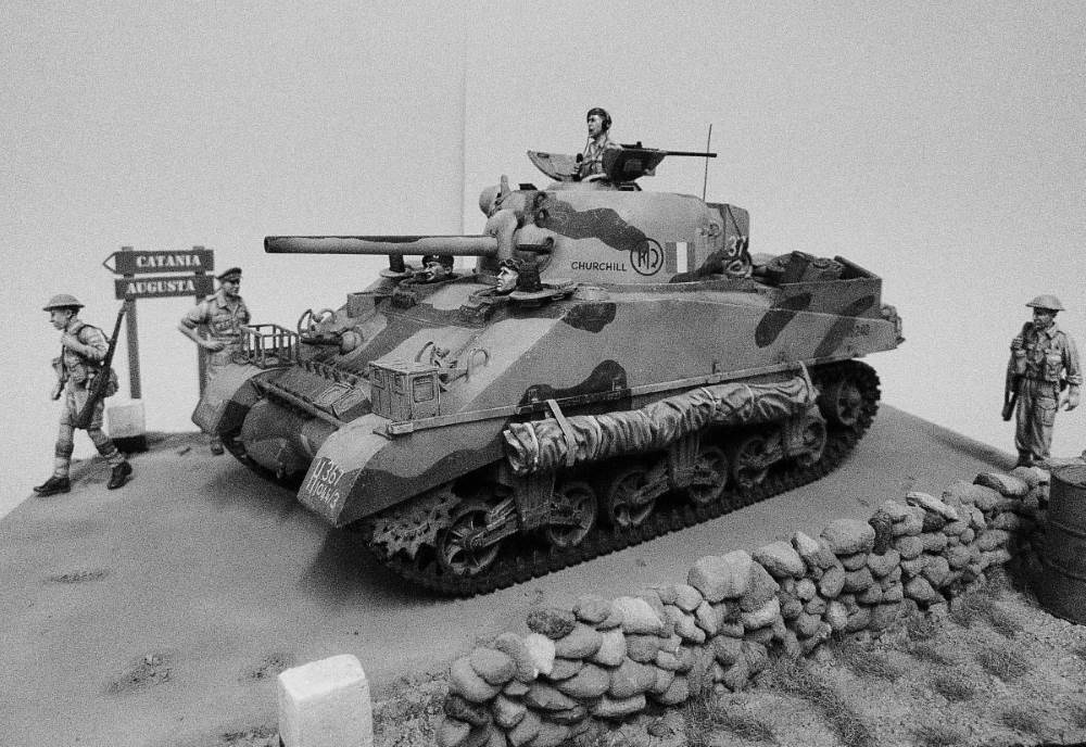 Sherman Vignette BW 4.JPG  by GordonJ