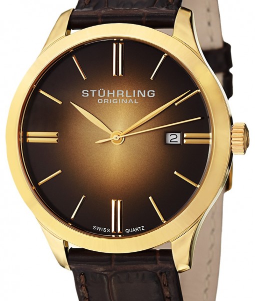 Stuhrling Original Classic Cuvette II Swiss Quartz 490.3335K31 Mens Watch.jpg  by citywatchesnz