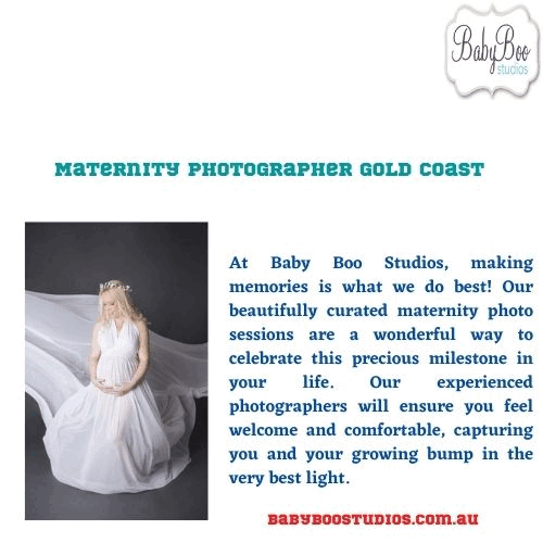 maternity photographer Gold Coast At Baby Boo Studios, making memories is what we do best! Our beautifully curated maternity photo sessions are a wonderful way to celebrate this precious milestone in your life. For more visit: https://babyboostudios.com.au/ by Babyboostudios