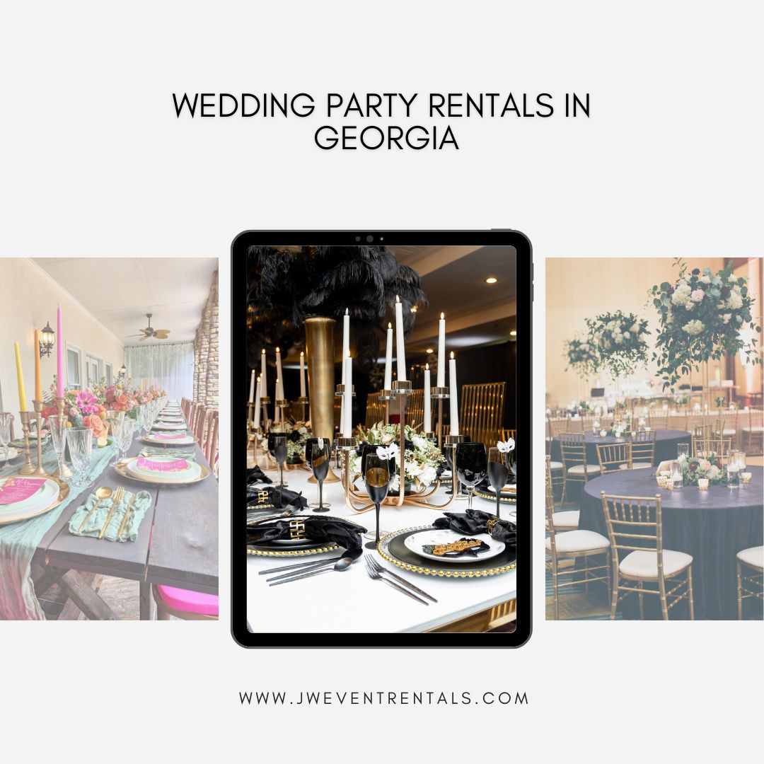 wedding Party Rentals in Georgia.jpg Visit : https://www.jweventrentals.com/ by JW Event Rentals