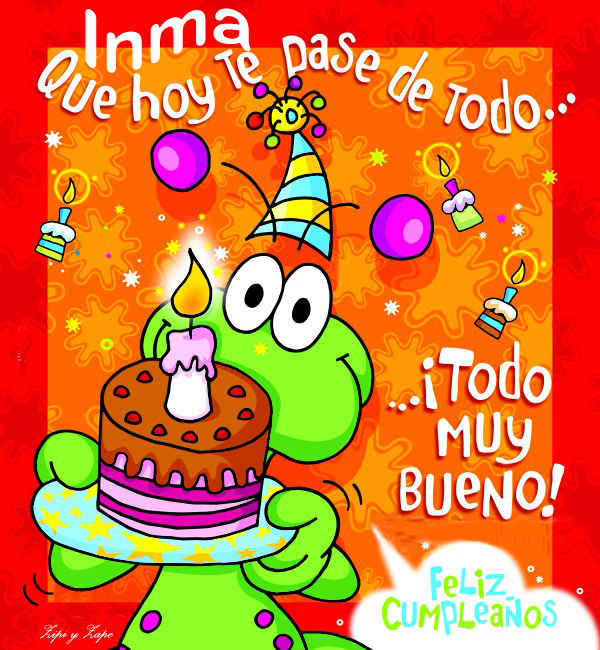 FelizCumpleInma2015-ZyZ  by ltargentina