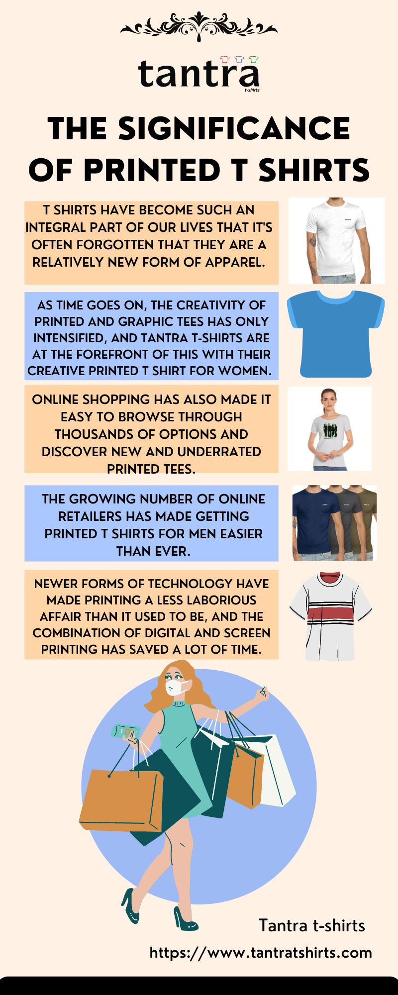 The Significance of Printed T shirts.jpg  by Tantratshirts