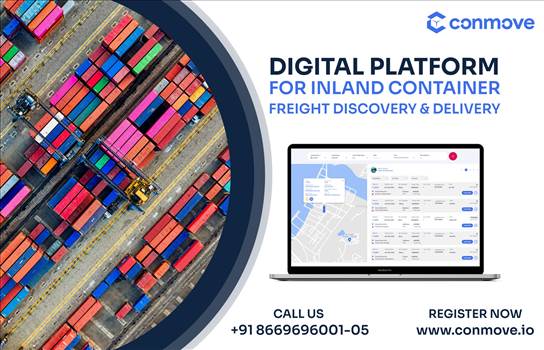 Experience real-time Online Container Tracking and efficient Shipping Container Transport, all managed by our cutting-edge Transport Management System. Simplify your logistics, download the Commove App now, and experience excellence at www.conmove.io, you