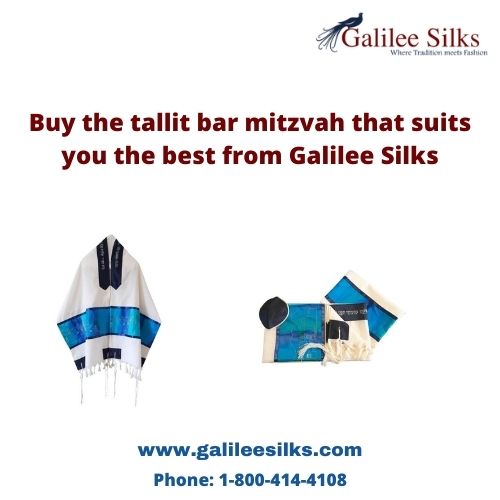 Buy the tallit bar mitzvah that suits you the best from Galilee Silks Confused about how to choose the right Bar Mitzvah tallit? Visit Galilee Silks and check out the exclusive collection of Tallit Mitzvah tallit. For more details, visit: https://www.galileesilks.com/collections/bar-mitzvah-tallit
 by amramrafi
