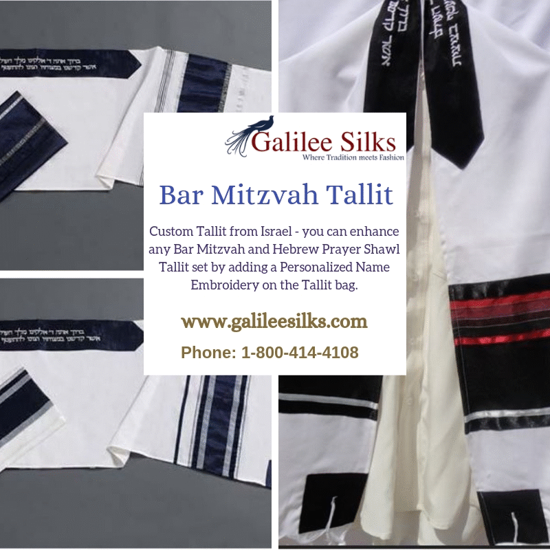 Bar mitzvah tallit Our lives are definitely filled with various ceremonies. In the lives of Jewish boys, Bar Mitzvah is definitely one of the most significant ceremonies. For more details, visit: https://www.galileesilks.com/collections/bar-mitzvah-tallit by amramrafi