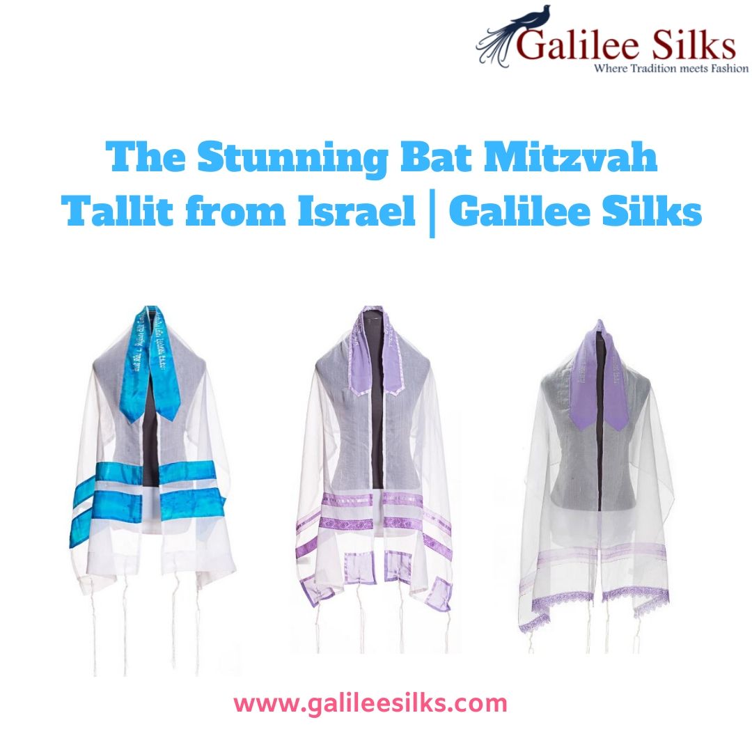 The Stunning Bat Mitzvah Tallit from Israel | Galilee Silks Unique, handmade Bat Mitzvah tallit collection! At Galilee Silks, you’ll find exclusively hand-painted silk and wool tallits to celebrate life’s special occasions. For more details, visit this link: https://bit.ly/31GA2qT
 by amramrafi